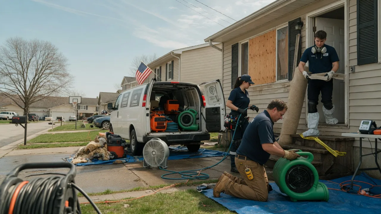 Water Damage Restoration in Bronson, TX near me